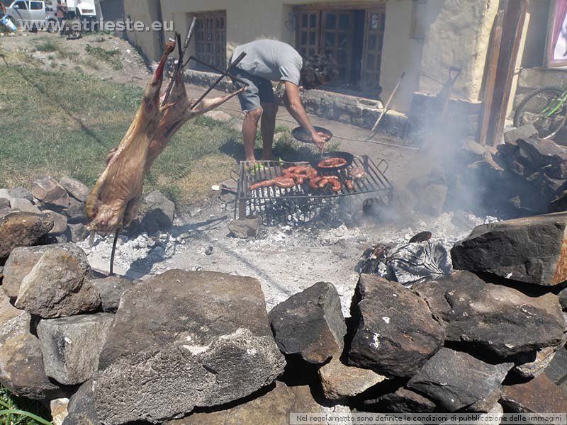 Capretto &quot;asado a la estaca&quot; squisito...issimo!