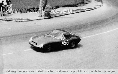 Trieste-Opicina 1964 - Curva MasÃ¨<br />Ernesto Prinoth - Scuderia Dolomiti - su Ferrari<br />Classificato 1Âº in 4'41&amp;quot; a 130,036 km/h<br />Photo by Sergio Drasco