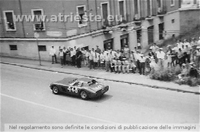 Trieste Opicina - 1964 - Curva MasÃ¨ <br />Edoardo Lualdi - Scuderia S. Ambrolus - su Ferrari <br />Classificato 2Âº in 4'44&amp;quot;2<br />Photo by Sergio Drasco