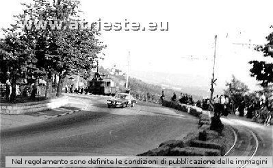 Trieste Opicina - 1967 - Curva Obelisco <br />Photo by Sergio Drasco