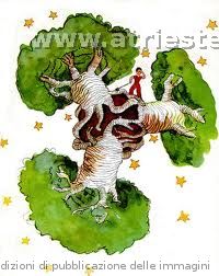 Baobab Illustrazione Il Piccolo Principe