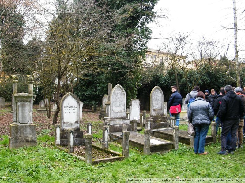 cimitero ebraico Finale Emilia, visita Giorno Memoria 2014