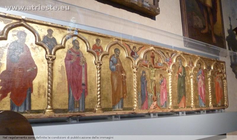 il polittico attribuito a Paolo Veneziano, un tempo anche al Giottino